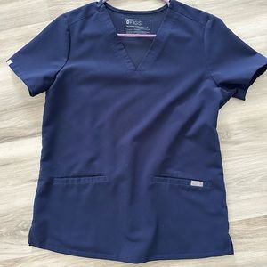 Figs two pocket scrub top